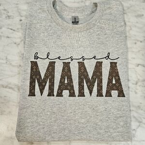 Blessed Mama shirt mom cute popular trending style